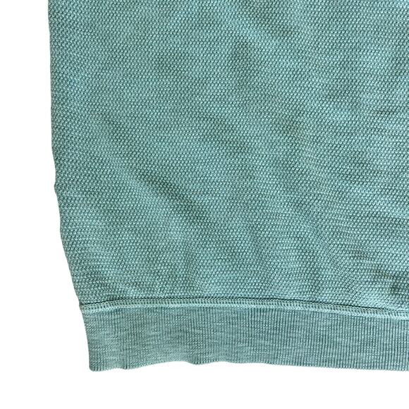 Tommy Bahama Y2K Sweater Mens Medium Green Cotton 90s Pullover Long Sleeve Retro - Picture 14 of 15